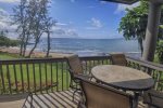 View of Wailua Bay from your lanai, listen to the waves